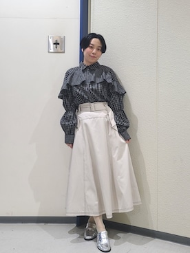 NICOLE CLUB staffさん(レディース・158cm)の春コーディネート