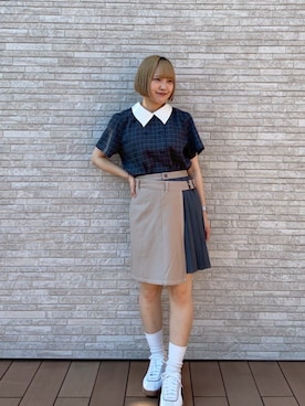 NICOLE CLUB staffさん(レディース・150cm)の夏コーディネート