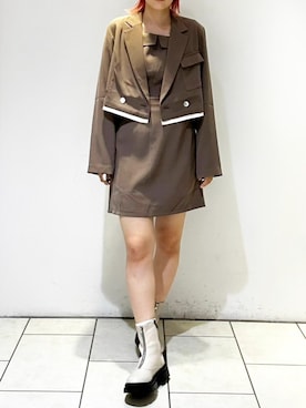 NICOLE CLUB staffさん(レディース・160cm)の秋コーディネート