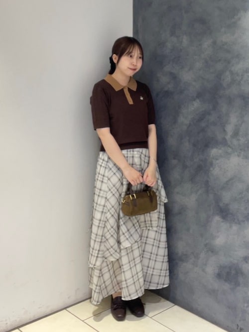 ポロシャツ ポロ 「BEVERLY HILLS POLO CLUB」透かし編みニットポロシャツ レディース BEVERLY HILLS POLO CLUB】透かし編みニットポロシャツ