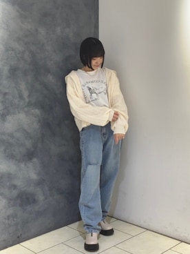 「179/WG（イチナナキュウダブルジー）のアイテム」を使った、NICOLE CLUB staffさん（レディース・150cm）の秋コーディネート