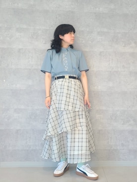 NICOLE CLUB staffさん(レディース・158cm)の夏コーディネート