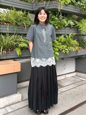 NICOLE CLUB staffさん(レディース・160cm)の夏コーディネート
