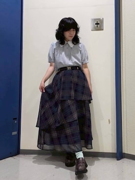 NICOLE CLUB staffさん（レディース・158cm）の秋コーディネート