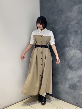 NICOLE CLUB staffさん(レディース・150cm)の春コーディネート