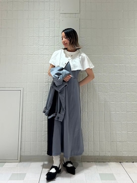 NICOLE CLUB staffさん(レディース・154cm)の秋コーディネート
