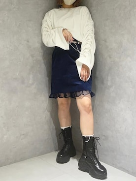 NICOLE CLUB staffさん(レディース・152cm)の夏コーディネート