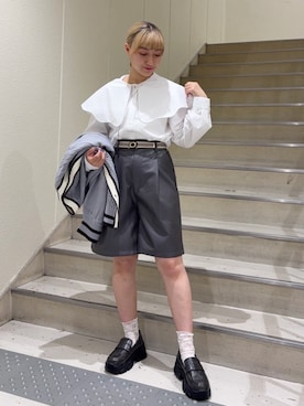 NICOLE CLUB staffさん（レディース・150cm）の秋コーディネート