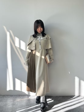 NICOLE CLUB staffさん（レディース・154cm）の夏コーディネート