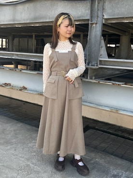 NICOLE CLUB staffさん(レディース・157cm)の秋コーディネート