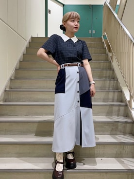 NICOLE CLUB staffさん(レディース・150cm)の夏コーディネート