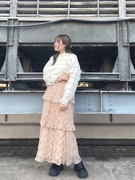 NICOLE CLUB staffさん(レディース・158cm)の冬コーディネート