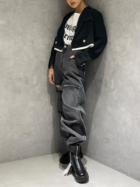 NICOLE CLUB staffさん(レディース・154cm)の秋コーディネート