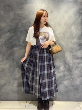 NICOLE CLUB staffさん(レディース・157cm)の秋コーディネート