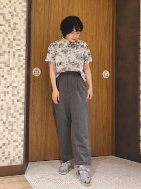 NICOLE CLUB staffさん(レディース・158cm)の夏コーディネート