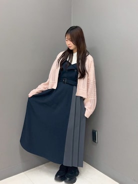 NICOLE CLUB staffさん（レディース・152cm）の春コーディネート