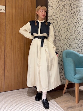 NICOLE CLUB staffさん（レディース・150cm）の秋コーディネート