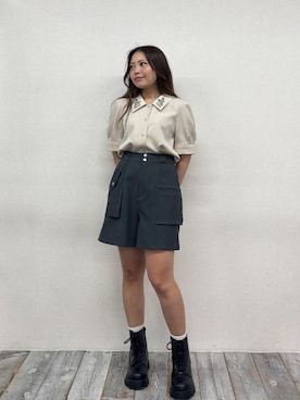 NICOLE CLUB staffさん(レディース・150cm)の夏コーディネート