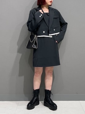NICOLE CLUB staffさん(レディース・154cm)の秋コーディネート