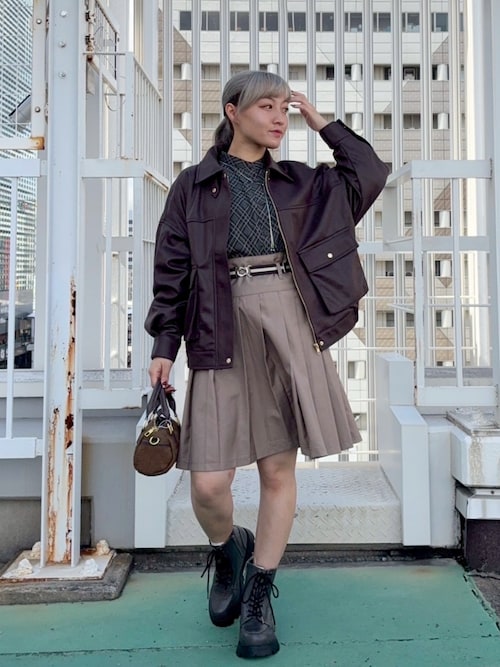 センソユニコ m_mefuスカート未使用 ニットライクデニム スカート|Cube-Cube | Sensounico ONLINE STORE