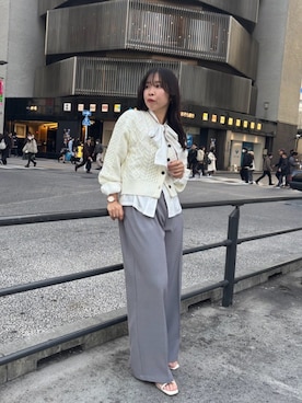 NICOLE CLUB staffさん(レディース・153cm)の春コーディネート