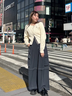 NICOLE CLUB staffさん（レディース・158cm）の春コーディネート