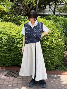 NICOLE CLUB staffさん（レディース・150cm）の夏コーディネート