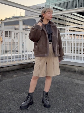 NICOLE CLUB staffさん（レディース・150cm）の秋コーディネート