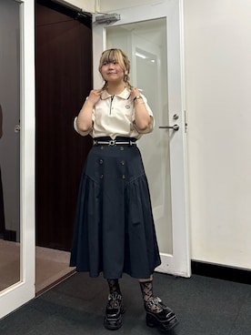 NICOLE CLUB staffさん(レディース・156cm)の夏コーディネート