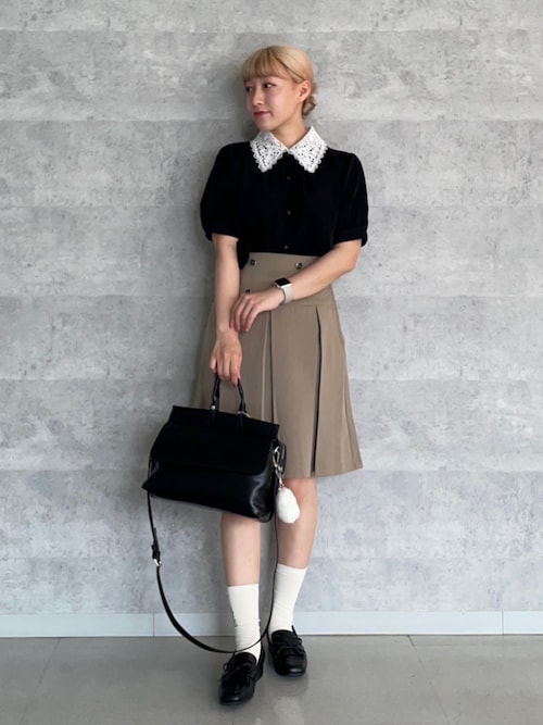 【完成報告用】No.1907 フルサークルスカート ≪SALE≫【夏ルックブック掲載item】ボイルギャザースカート