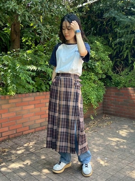 NICOLE CLUB staffさん(レディース・166cm)の秋コーディネート