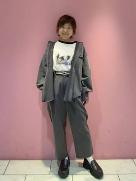 NICOLE CLUB staffさん(レディース・156cm)の秋コーディネート