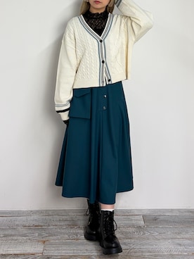 NICOLE CLUB staffさん(レディース・160cm)の冬コーディネート