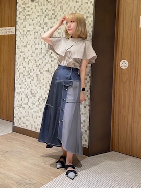 NICOLE CLUB staffさん(レディース・150cm)の秋コーディネート