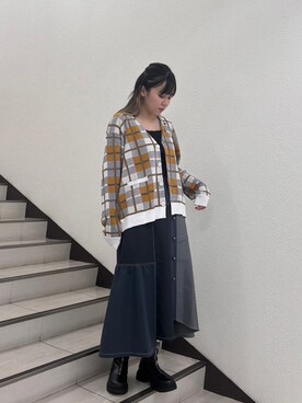 NICOLE CLUB staffさん(レディース・160cm)の秋コーディネート