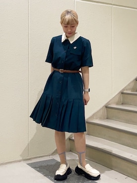 NICOLE CLUB staffさん（レディース・150cm）の夏コーディネート