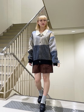 NICOLE CLUB staffさん（レディース・150cm）の秋コーディネート