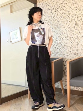 NICOLE CLUB staffさん(レディース・158cm)の秋コーディネート