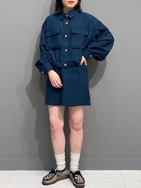 NICOLE CLUB staffさん(レディース・155cm)の夏コーディネート