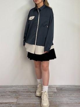 NICOLE CLUB staffさん(レディース・160cm)の冬コーディネート