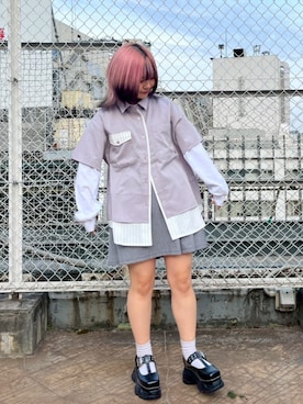 NICOLE CLUB staffさん(レディース・156cm)の春コーディネート
