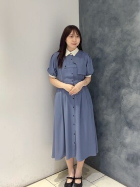 NICOLE CLUB staffさん(レディース・157cm)の夏コーディネート
