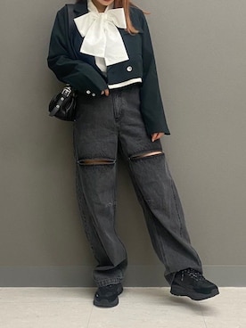 NICOLE CLUB staffさん(レディース・155cm)の秋コーディネート