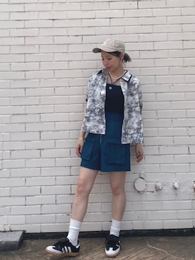 NICOLE CLUB staffさん（レディース・154cm）の夏コーディネート