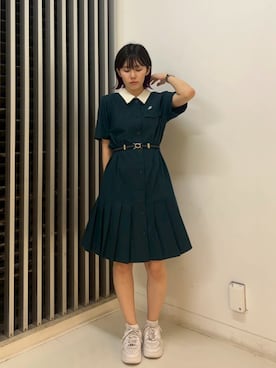 「179/WG（イチナナキュウダブルジー）のアイテム」を使った、NICOLE CLUB staffさん（レディース・160cm）の夏コーディネート