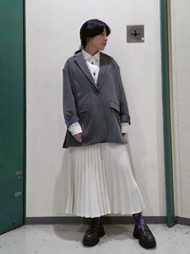 NICOLE CLUB staffさん(レディース・158cm)の秋コーディネート