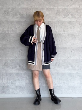 NICOLE CLUB staffさん(レディース・150cm)の秋コーディネート