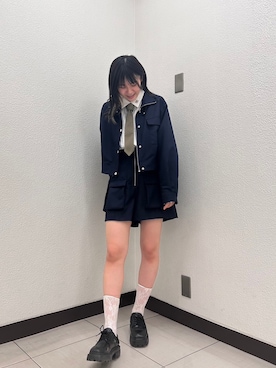 NICOLE CLUB staffさん（レディース・158cm）の秋コーディネート