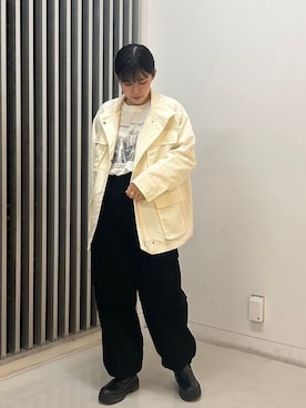 NICOLE CLUB staffさん(レディース・160cm)の冬コーディネート
