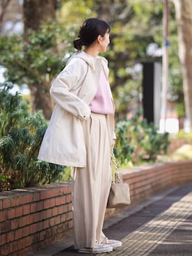 SALOON STAFFさん（レディース・157cm）の春コーディネート